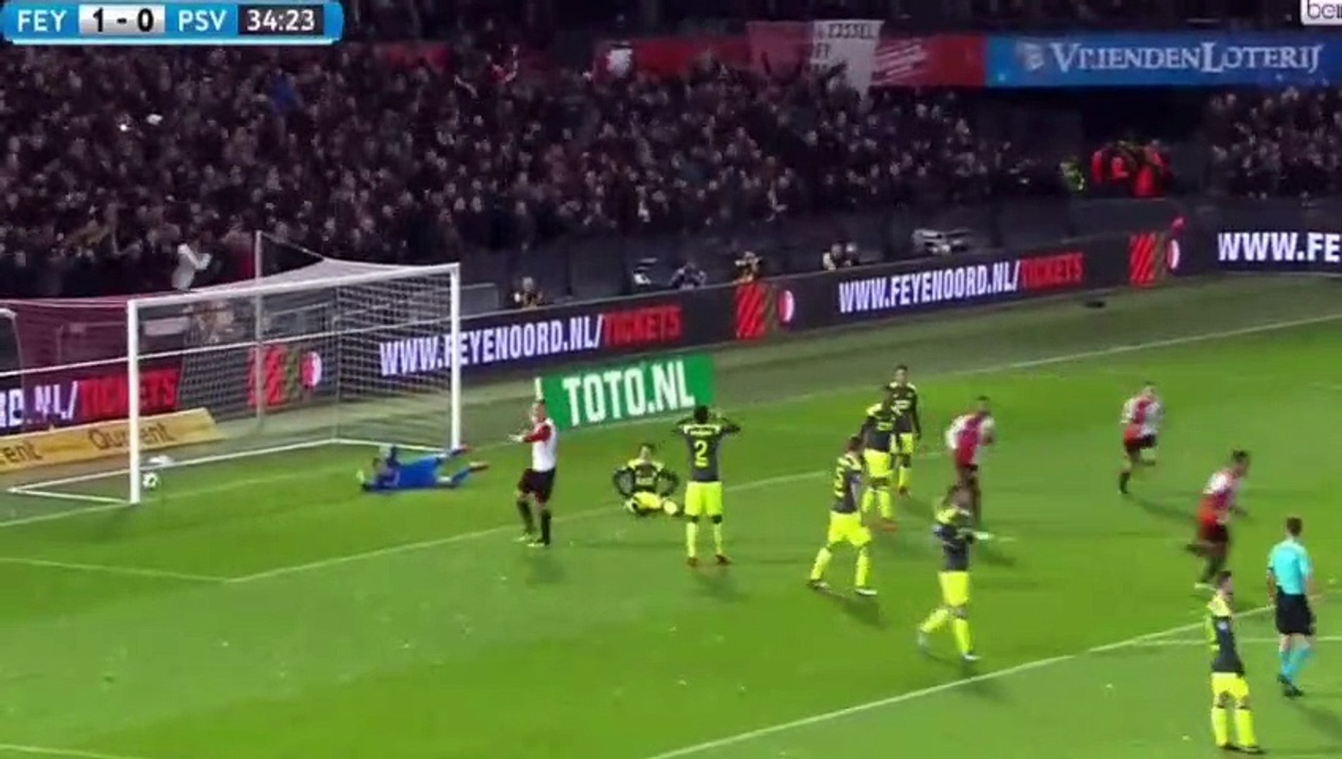 Tonny Vilhena Goal Hd Feyenoord 2 0 Psv 31 01 18 Video Dailymotion