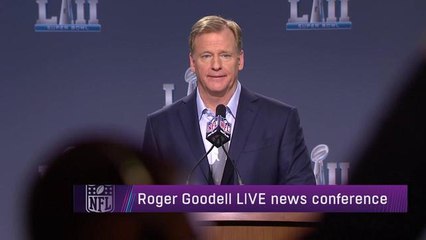 Goodell on Kap not being on a team: Teams choose their own rosters