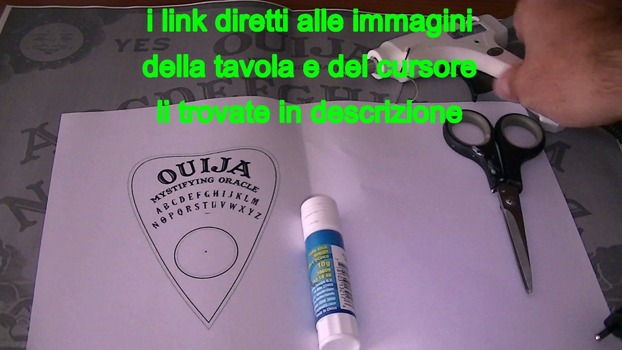 costruire tavola ouija tutorial homemade with link for download images
