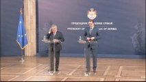 Tajani pide más cooperación de los empresarios de la UE con Serbia