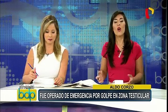 ¿Aldo Corzo quedará en óptimas condiciones tras operación testicular?