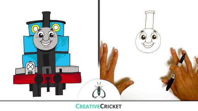 How to Draw Thomas the Tank Engine ♢ Coloring with Thomas & Friends ♢ Toy  Trains for Kids - video Dailymotion