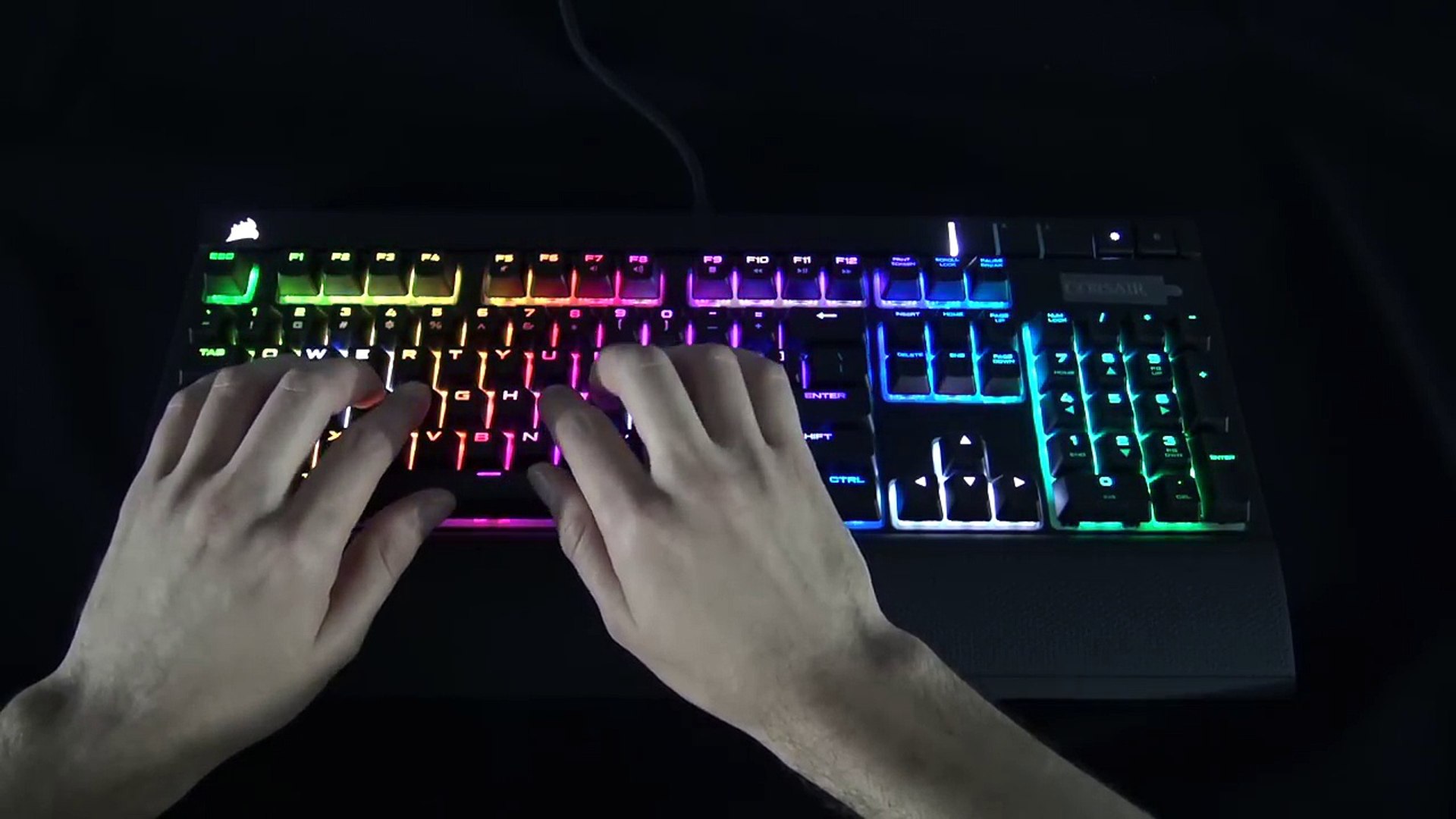 ⁣ASMR Unboxing Corsair Strafe RGB Gaming Keyboard | No Talking |