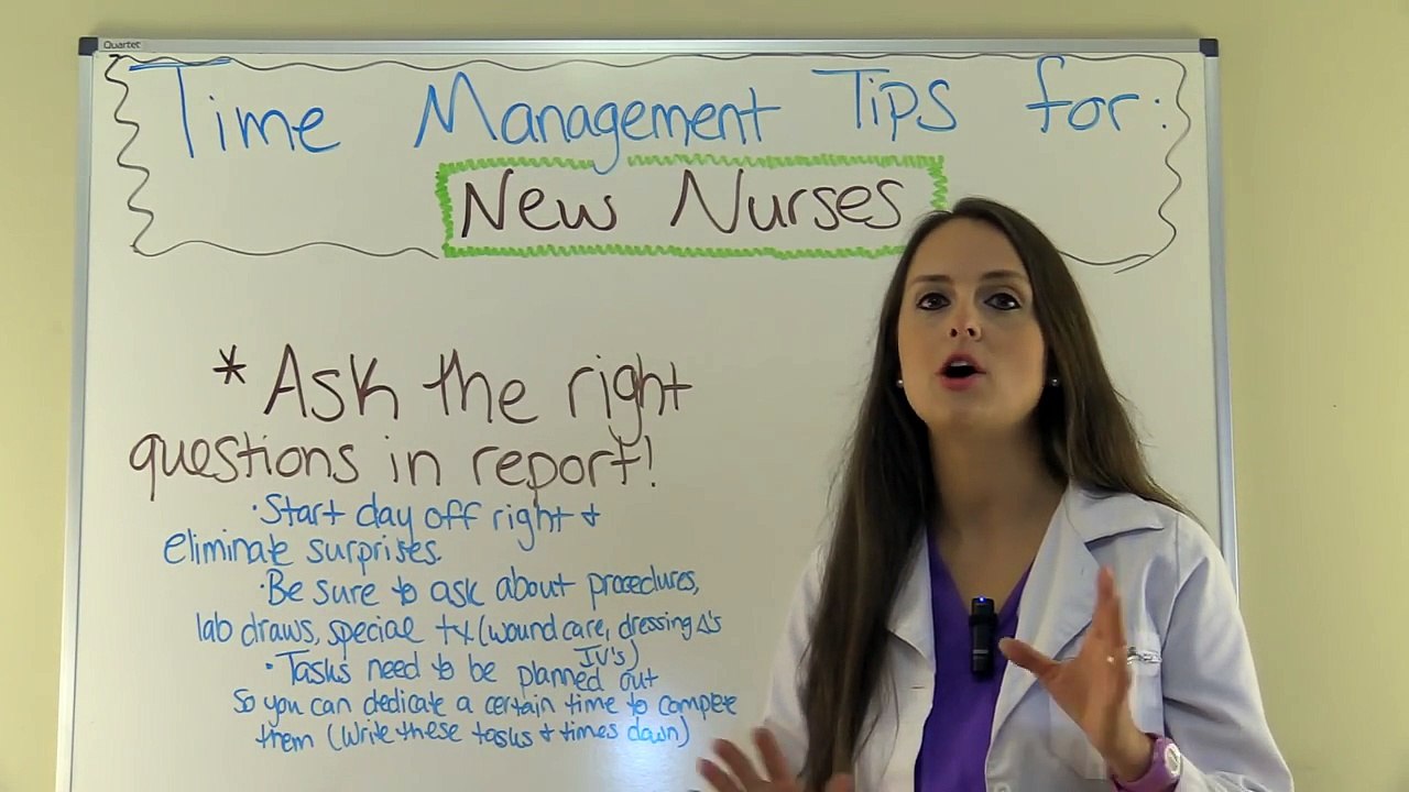 New Nurse Time Management Tips