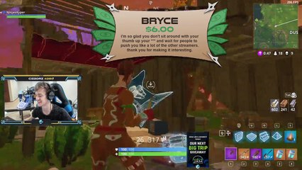 Fortnite #0632: "Ninja and his jugs (girl gamer impression)"