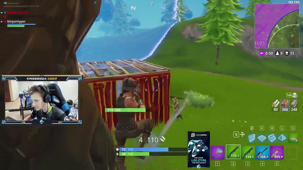 Fortnite #0635: "Through the WALL again!!"