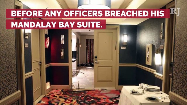 Las Vegas shooting gunman was dead before officers entered