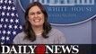 Sarah Huckabee Sanders says Nancy Pelosi ‘should smile' more