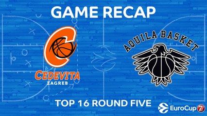 Highlights: Cedevita Zagreb - Dolomiti Energia Trento