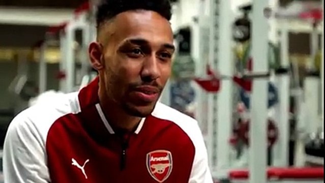 Pierre-Emerick Aubameyang first Arsenal interview in English