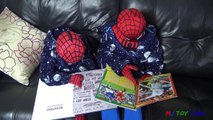 SPIDERMAN SUPERHERO KIDS PARCEL PRANK | FUN FACTOR SCARY SURPRISE DELIVERY!!