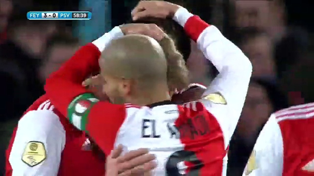 Nicolai Jorgensen Goal HD - Feyenoord_3-0_PSV 31.01.2018