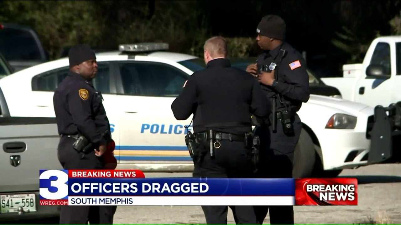 Suspect Leads Police on Chase After Dragging 2 Officers in Memphis
