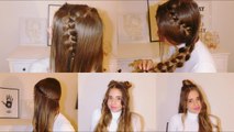 Peinados Rapidos Y Faciles Para La Escuela Peinados En 5