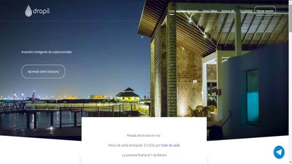 Dropil te regala mil tokens valorizados ahorita en 5 dolares