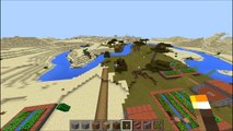 MCPE 1.0.0 - DOUBLE STRONGHOLD SEED ! 10 VILLAGES, 4 DESERT TEMPLES,DUNGEON