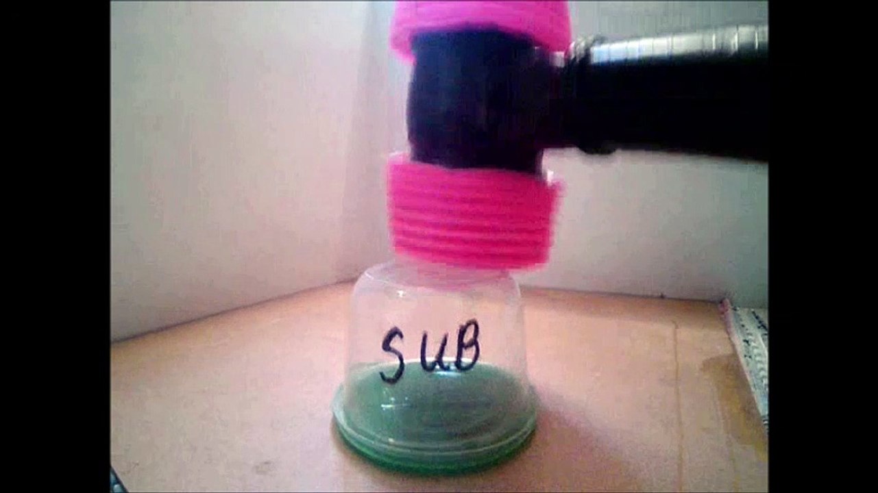 CRUSHED IT. DOLLAR STORE CANDLE STICK HOLDER. VICTOR PIZZEY FELECIA187,RED DEER ALBERTA CANADA, I AM CANADIAN.