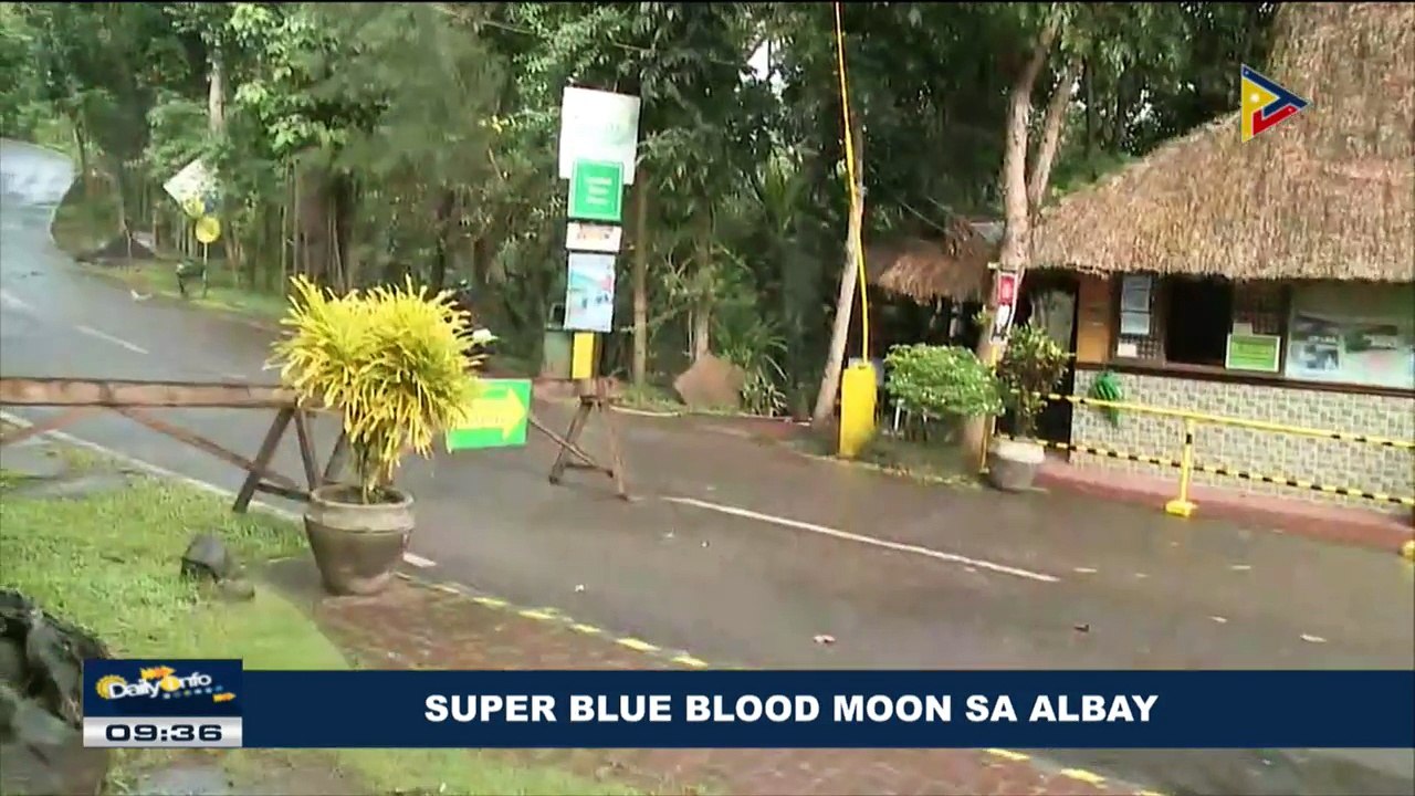 'Super blue blood moon', sa Albay