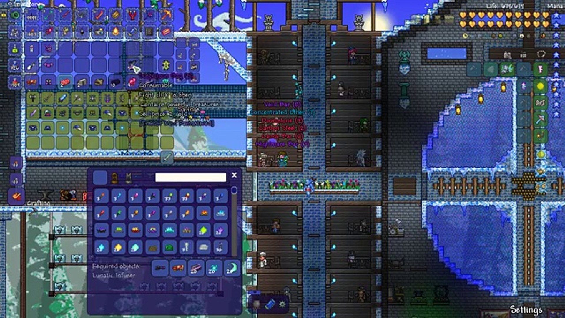 Furys Modded Terraria 63 King Of The Crimson Tower Video Dailymotion