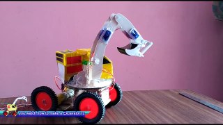 how to make jcb excavator rc part 1