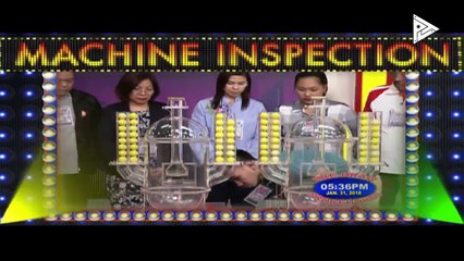 PCSO  9pm Lotto Draw, January 31, 2018