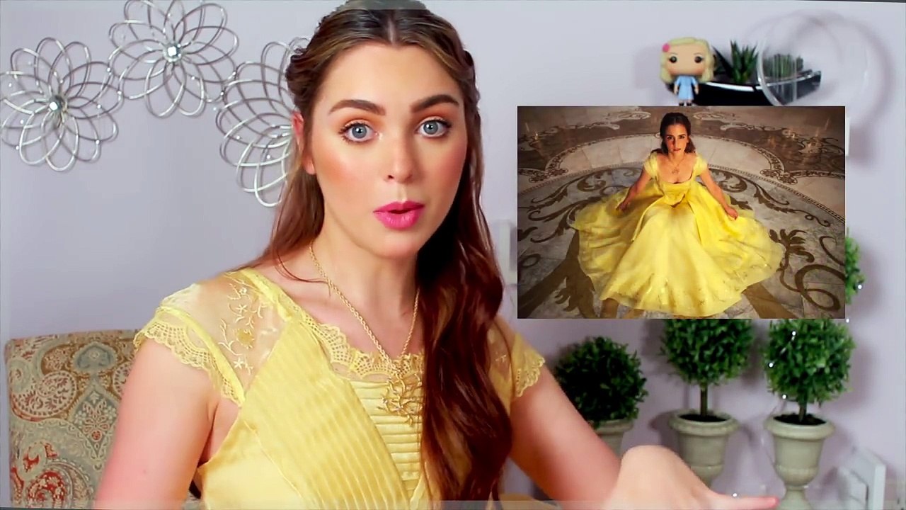 Emma Watsons Belle Makeup & Hair Tutorial Beauty & The Beast