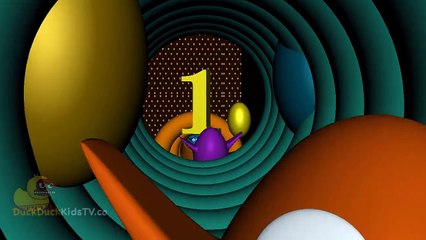 Magic Indoor Playground In Colorful Tunnel - Mr Eggie Learning Colors For Kids - Eggs & Surprises