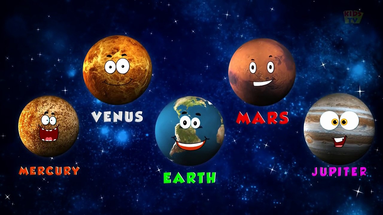 Planet Song - solar system song - Kids Tv Nursery Rhymes For Children   Learning Videos For Kids