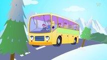 Wheels On The Bus - Kids Tv Nursery Rhymes For Toddlers - Bus Songs For Children