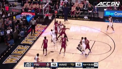 Florida State vs. Wake Forest Basketball Highlights (2017-18)