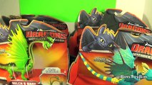 Dreamworks DRAGONS Defenders of Berk Action Figures! TOOTHLESS & more! Review by Bins Toy Bin