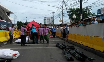 Kisruh Penataan PKL dan Angkot di Tanah Abang