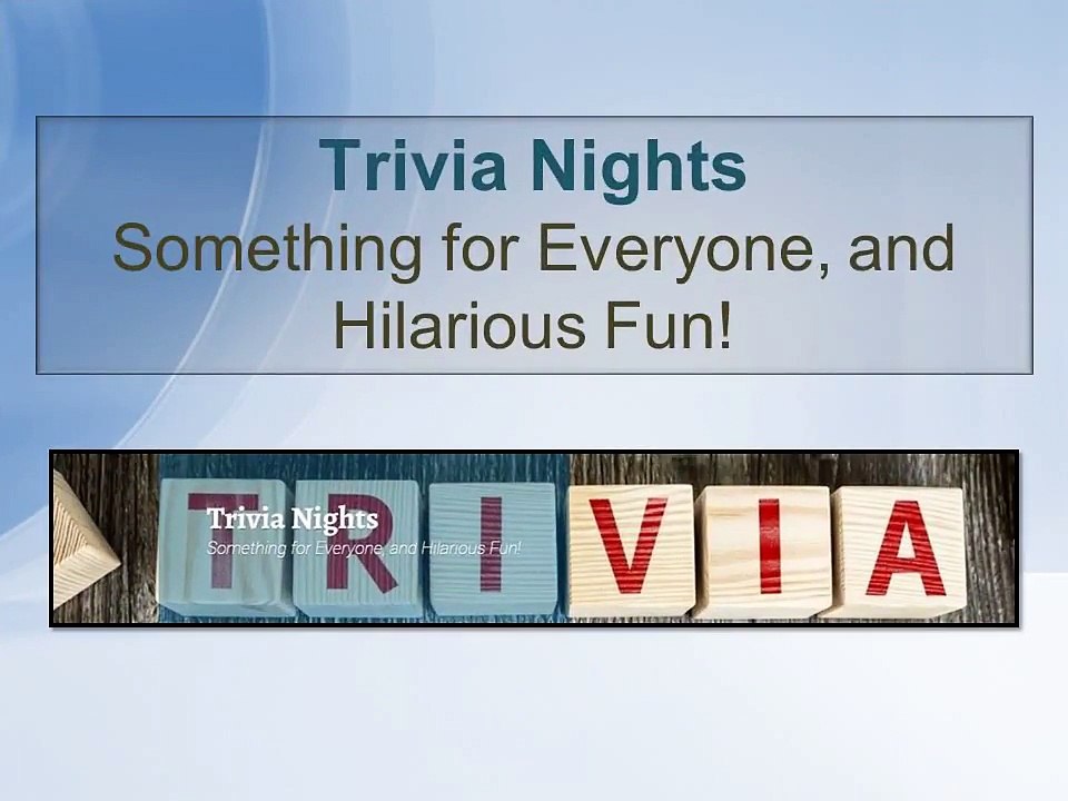 Trivia Nights | Everest Team Events