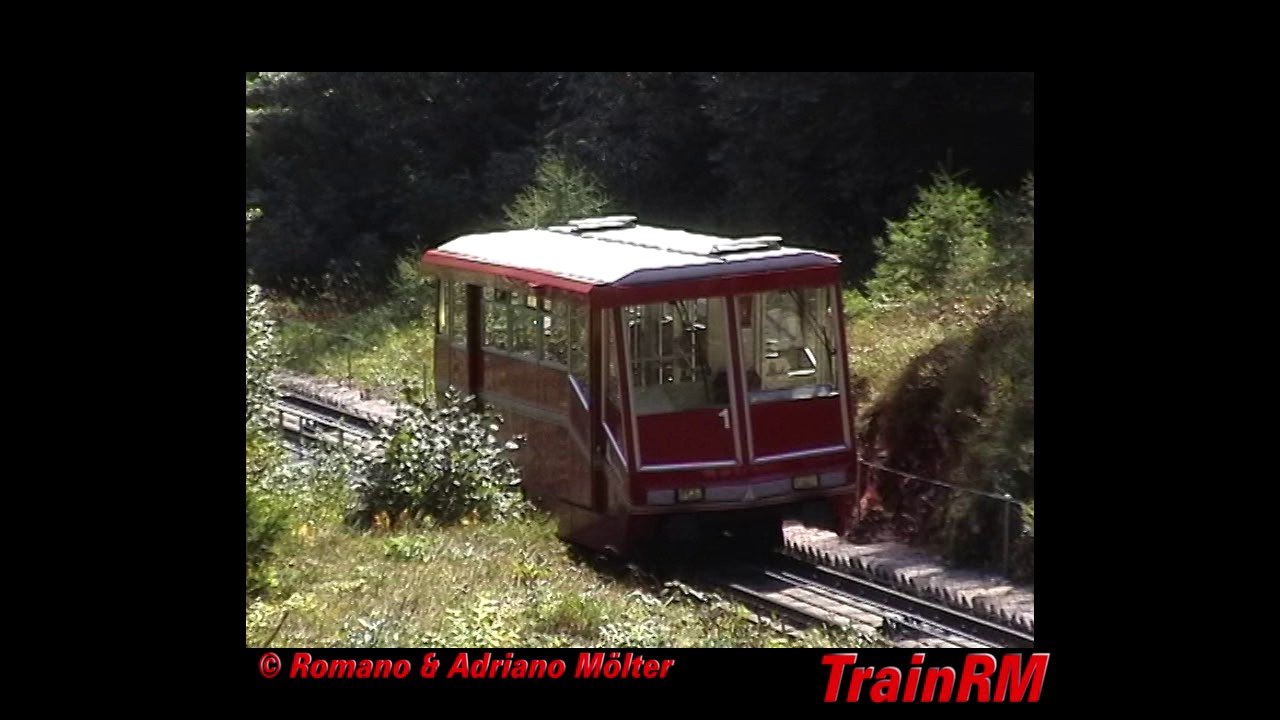 Die Mendelbahn in Kaltern - Talfahrt