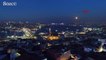 İstanbul'da muhteşem kanlı ay manzaraları
