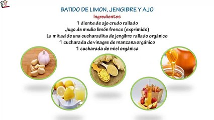 Ajo y jengibre como energizantes naturales y rejuvenecedores