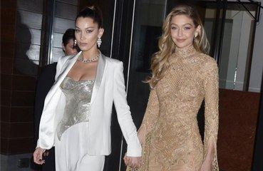 Gigi Hadid gets aggressive for sister Bella