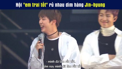BTS tiết lộ hậu trường liveshow concert: Anh cả Jin bị các em dìm hàng tới bến
