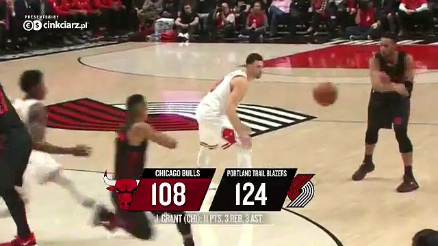BullsTV Recap: Bulls 108, Trail Blazers 124 - 1.31.18