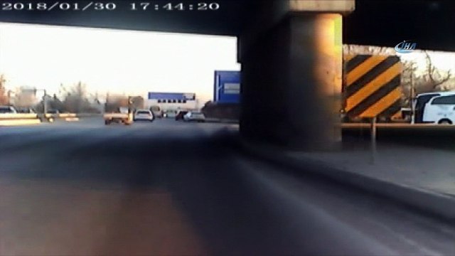 Trafik magandası onlarca kişinin hayatını böyle hiçe saydı