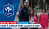 Le Foot à l'école avec Christophe Jallet à Nice