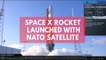SpaceX rocket launched with satellite for NATO surveillance