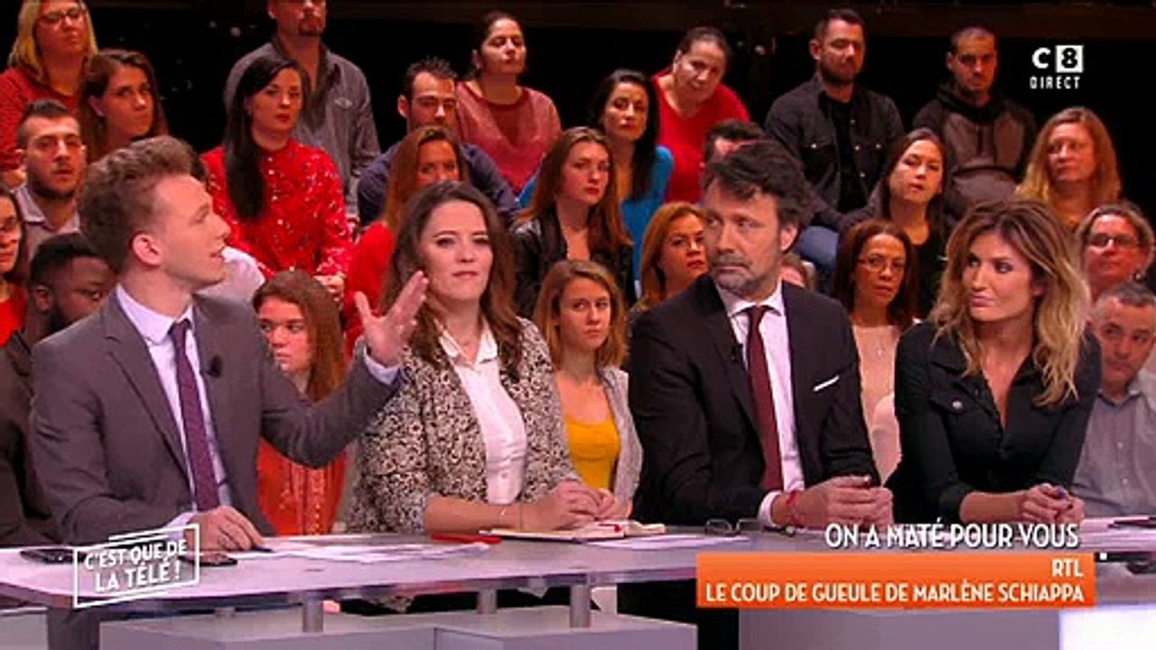 Des chroniqueurs de "C'est que de la télé" flinguent Marlène Schiappa sur C8 - Regardez