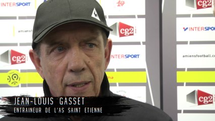 Après le match ASC - ASSE - Jean-Louis Gasset