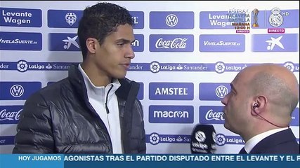 Varane: "La Champions es algo diferente, vamos a prepararlo bien"