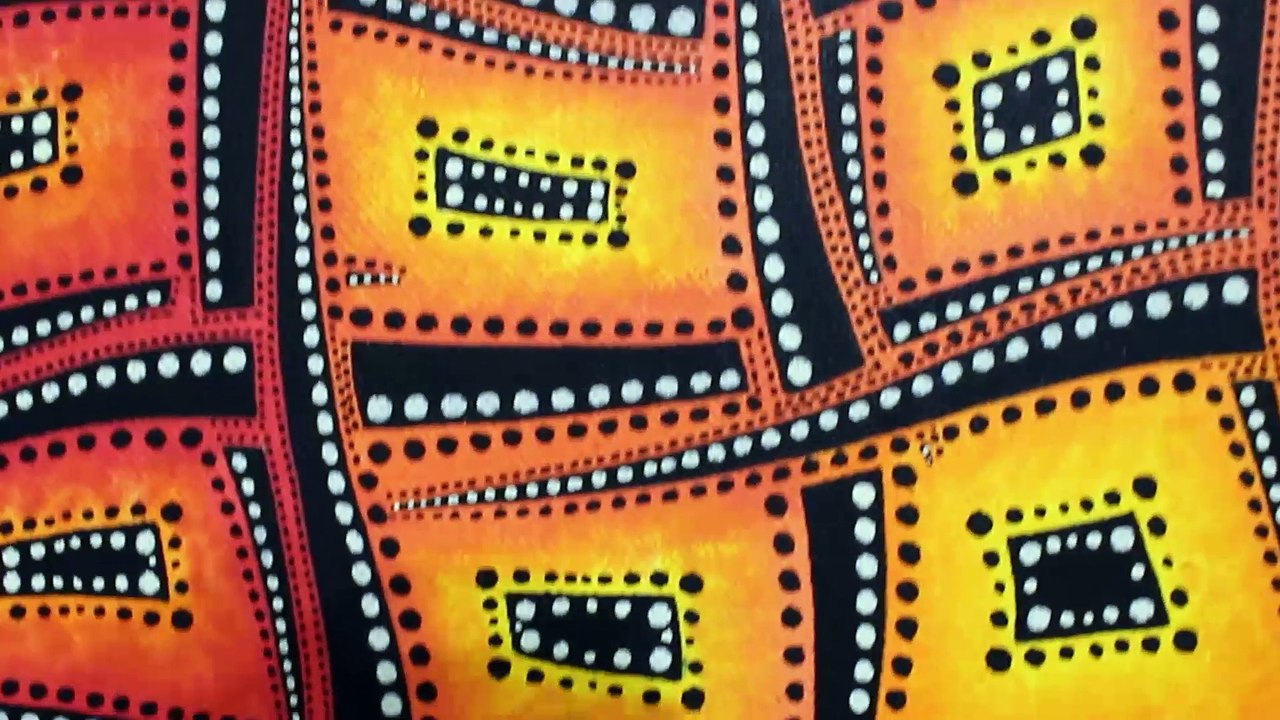 Tableau contemporain : Mouvements de couleurs flamboyantes.