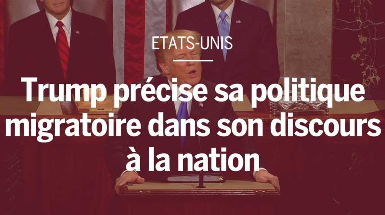 Trump sur l’immigration : « Laissons la politique partisane de côté »