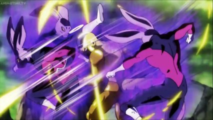 Dyspo Uses His Final Secret Super Max Light Speed Technique Against Golden Frieza