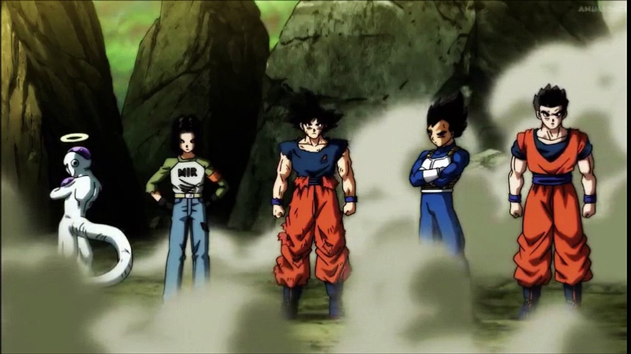 Goku vs. Jiren Second Face Off Universe 7 vs. Universe 11