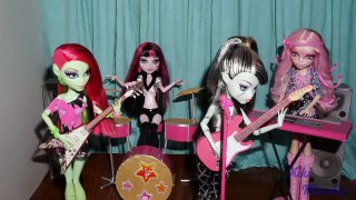 Como fazer bateria musical para boneca Monster High, Barbie, EAH, etc